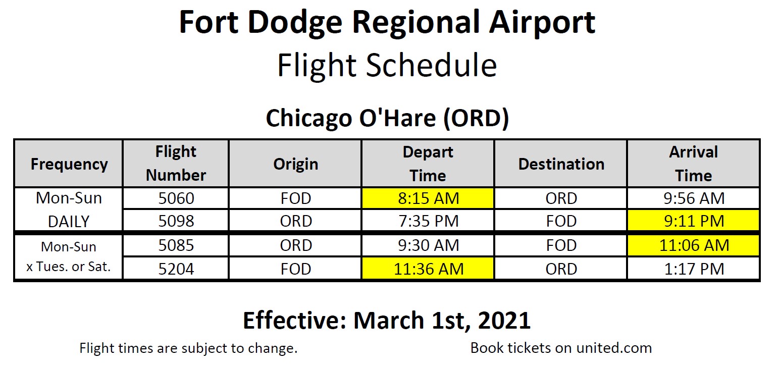 fort dodge airport to mason city iowa airport